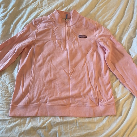 Vineyard vines light pink quarter zip brand new - Picture 5 of 5
